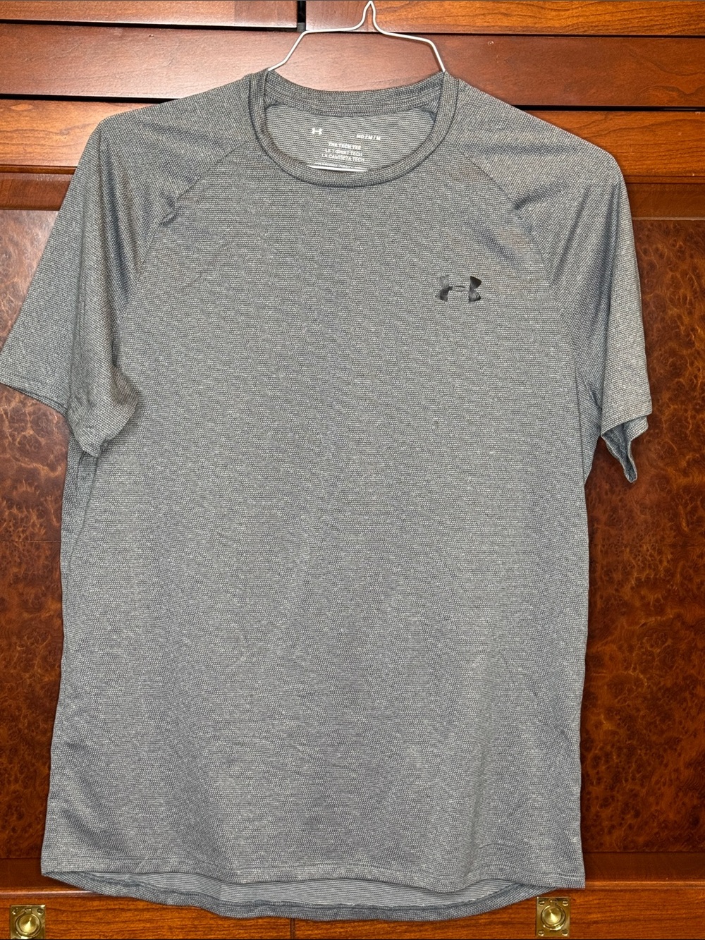 Under Armour Men’s S Short-Sleeve Performance Tee - heathered Charcoal Gray
